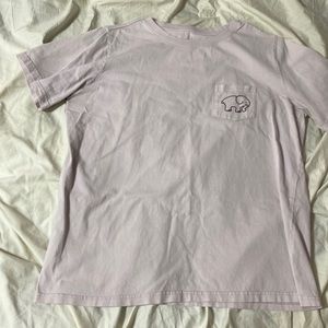 Large, Purple, Ivory Ella t-shirt